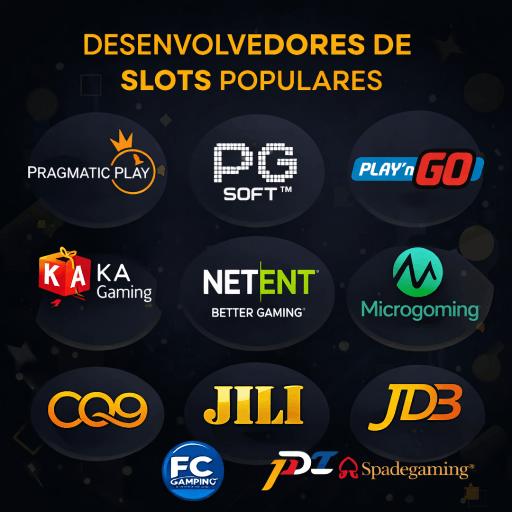 Parceiros desenvolvedores de jogos slots da f7bet no Brasil
